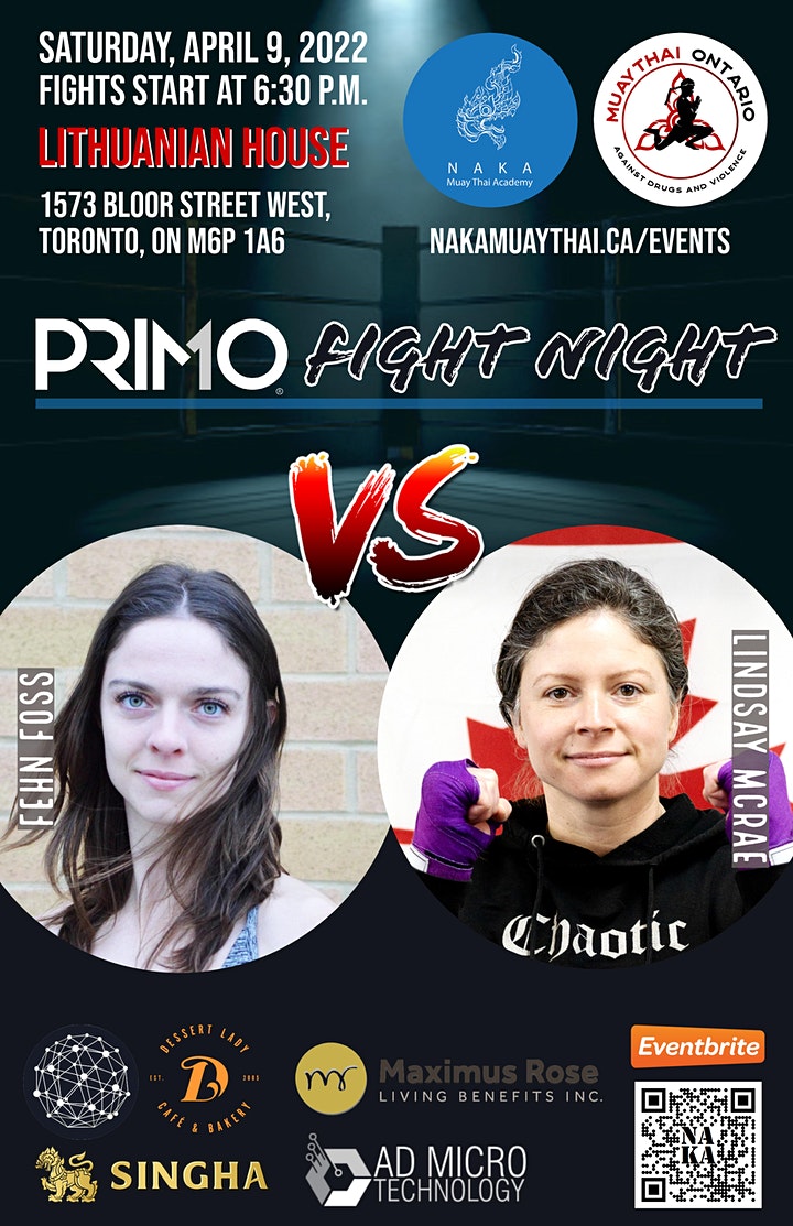 Primo Fight Night 2022 Toronto